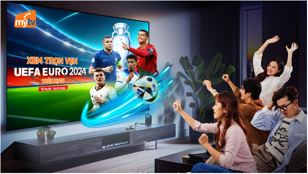 Xem UEFA Euro 2024 trọn vẹn với những tiện ích trên MyTV- Ảnh 1. Xem UEFA Euro 2024 trọn vẹn với những tiện ích trên MyTV- Ảnh 1.
