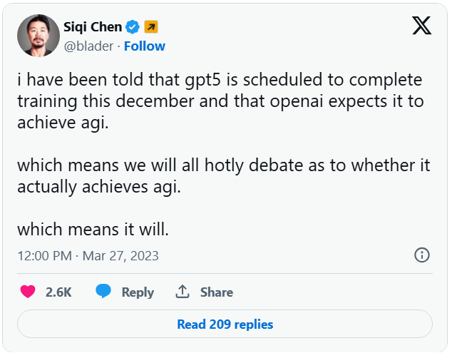 OpenAI: Tr&iacute; th&ocirc;ng minh của GPT-4 chỉ như học sinh cấp 2, GPT-5 sẽ đạt tới cấp độ tiến sĩ- Ảnh 1.