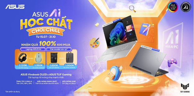 Những lý do khiến ASUS Vivobook và TUF Gaming là dòng laptop sinh viên đáng mua- Ảnh 4. Những lý do khiến ASUS Vivobook và TUF Gaming là dòng laptop sinh viên đáng mua- Ảnh 4.