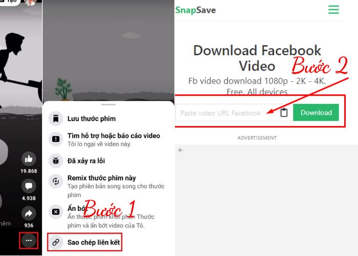 Cách tải video Facebook trên iPhone, Android mà không cần cài app- Ảnh 2. Cách tải video Facebook trên iPhone, Android mà không cần cài app- Ảnh 2.