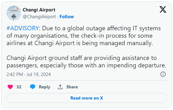 Sự cố M&agrave;n h&igrave;nh xanh Windows trở n&ecirc;n nghi&ecirc;m trọng: H&agrave;ng loạt ng&acirc;n h&agrave;ng, s&acirc;n bay tr&ecirc;n to&agrave;n cầu đ&igrave;nh trệ, h&agrave;ng triệu người bị ảnh hưởng- Ảnh 4.