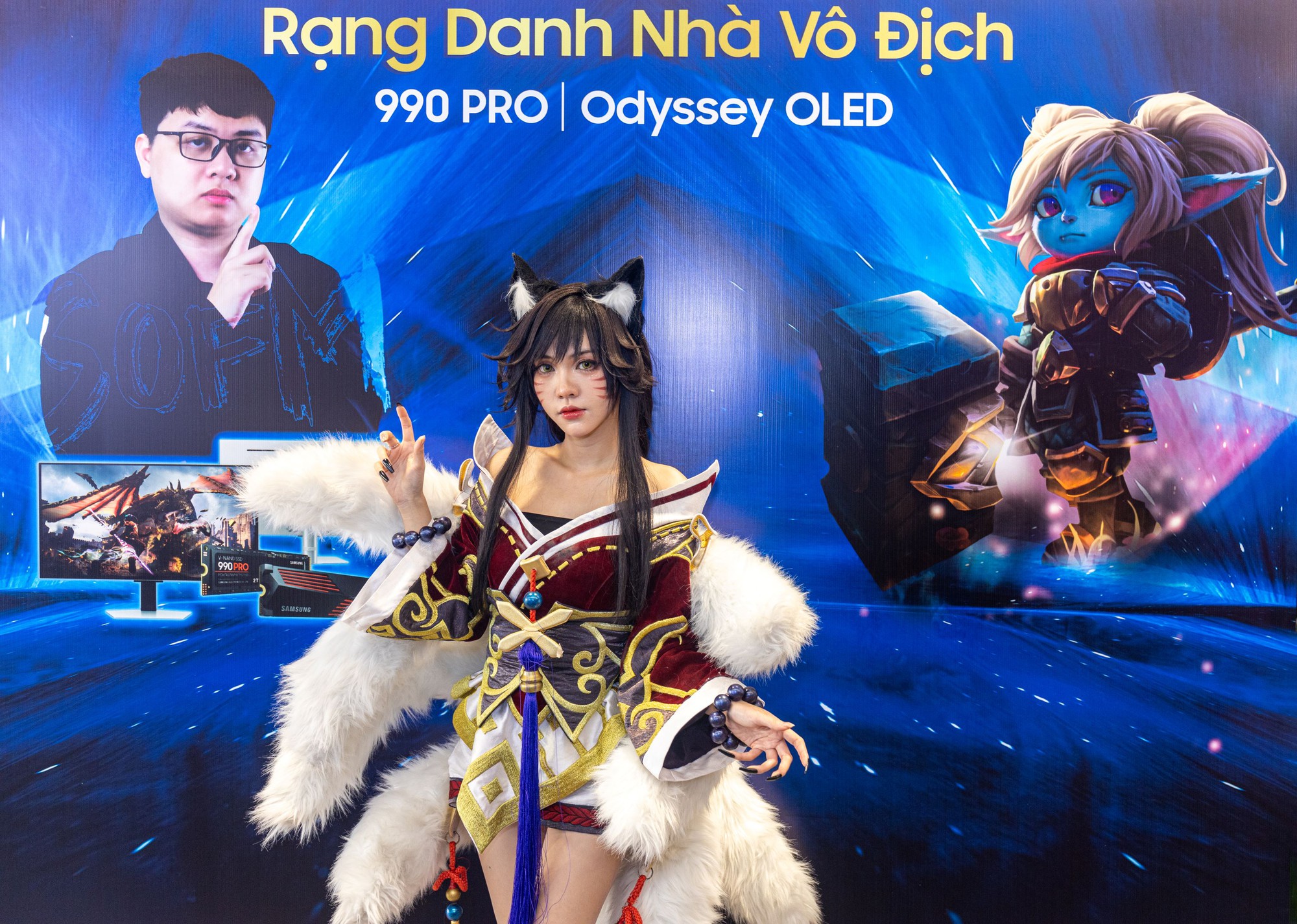 Bộ đôi Samsung SSD và Odyssey OLED tăng tốc cuộc chơi, rạng danh nhà vô địch cùng SofM- Ảnh 3. Bộ đôi Samsung SSD và Odyssey OLED tăng tốc cuộc chơi, rạng danh nhà vô địch cùng SofM- Ảnh 3.