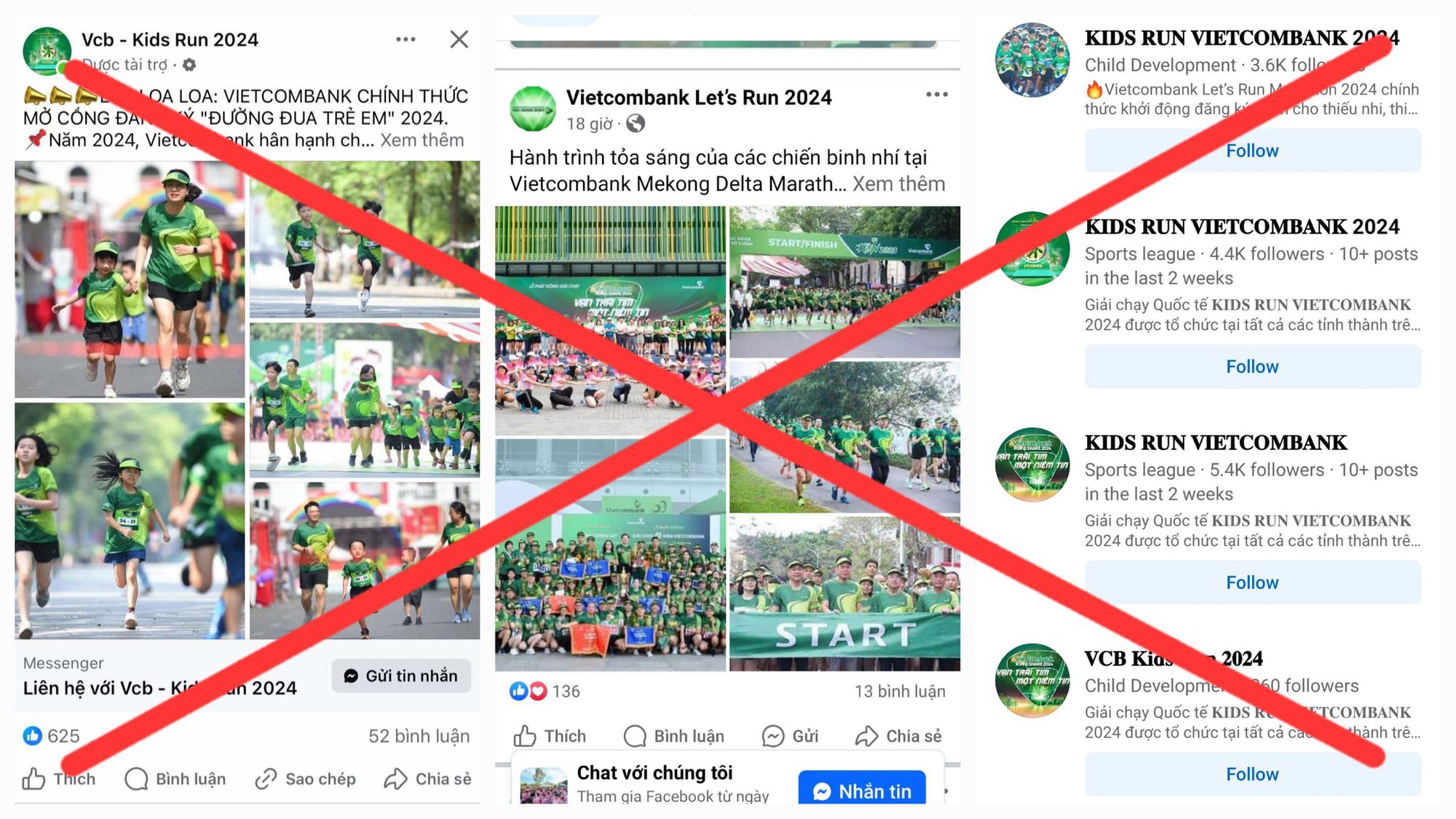 Xuất hiện chiêu lừa đảo mới: Lập fanpage giả mạo các giải chạy của nhà băng- Ảnh 1. Xuất hiện chiêu lừa đảo mới: Lập fanpage giả mạo các giải chạy của nhà băng- Ảnh 1.