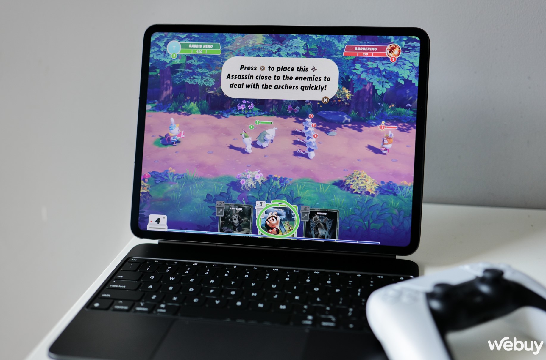 Chơi thử Rabbids: Legends of the Multiverse - Tựa game vui vẻ, dễ thương, dễ chơi, dễ “dính”- Ảnh 2. Chơi thử Rabbids: Legends of the Multiverse - Tựa game vui vẻ, dễ thương, dễ chơi, dễ “dính”- Ảnh 2.