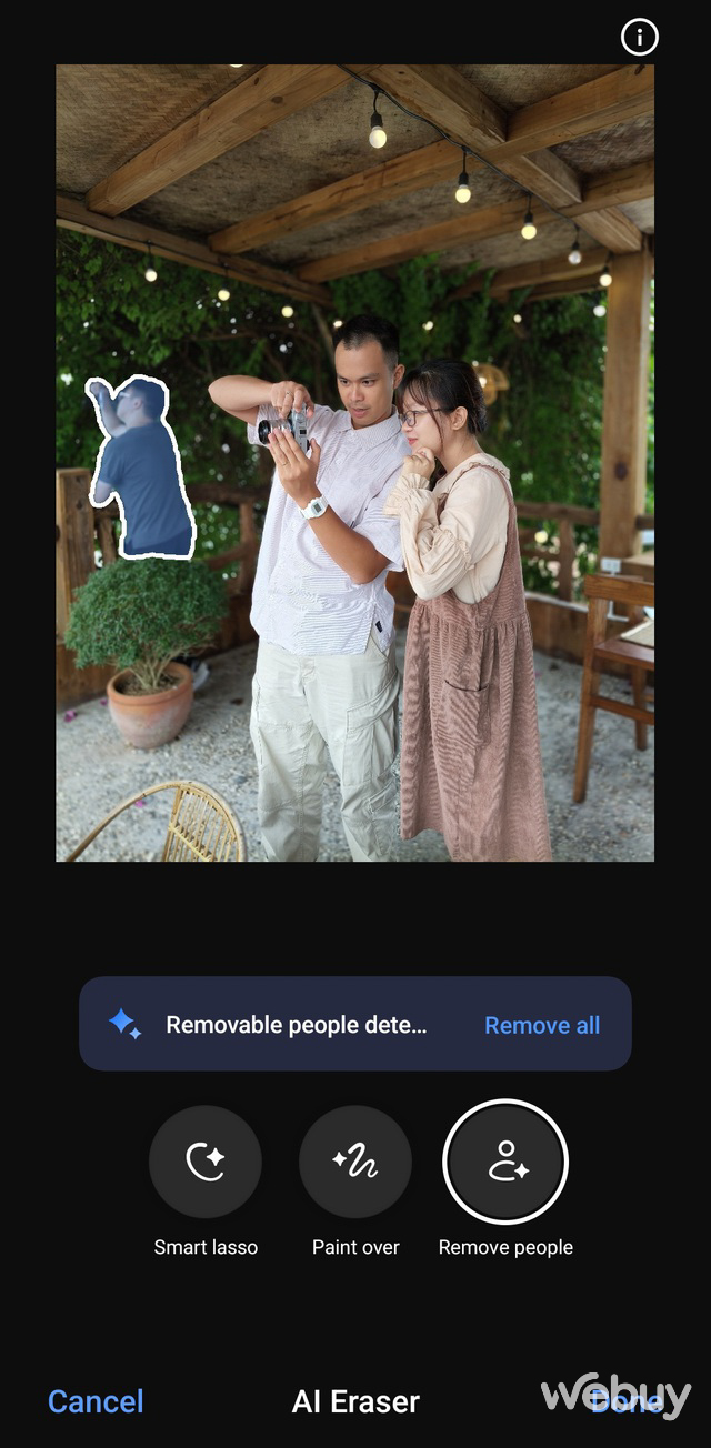 Đi c&agrave; ph&ecirc; chụp ảnh với 'người thương' bị lỗi, c&aacute;nh 'm&agrave;y r&acirc;u' t&igrave;m ra c&aacute;ch sửa bằng AI- Ảnh 5.