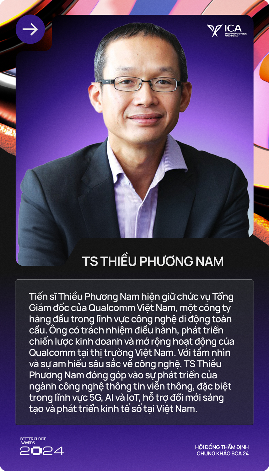 26 th&agrave;nh vi&ecirc;n Hội đồng Better Choice Awards 2024: Từ nh&agrave; khoa học trong top thế giới đến Tổng Gi&aacute;m đốc Qualcomm, Gi&aacute;m đốc chiến lược VinAI, &hellip;- Ảnh 3.