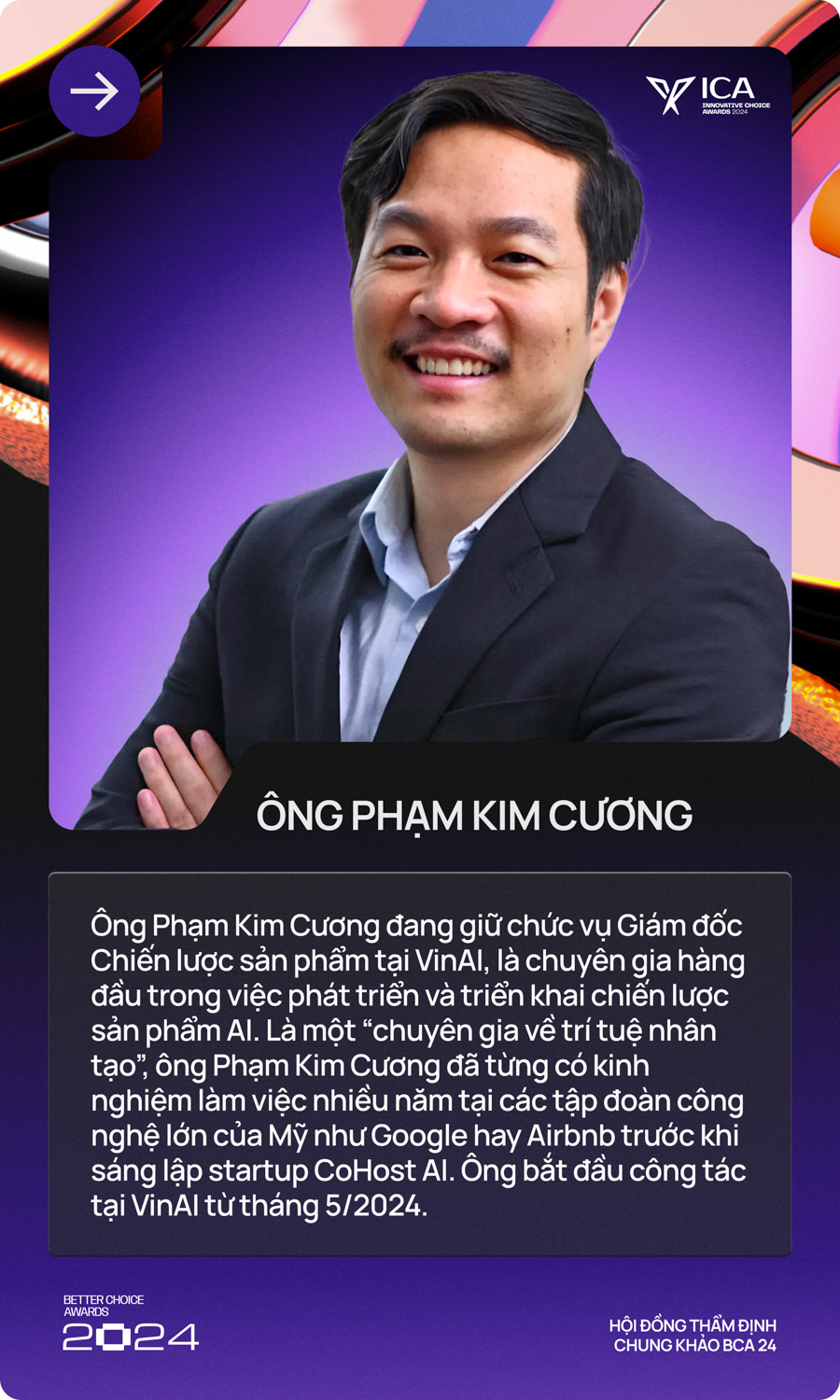 26 th&agrave;nh vi&ecirc;n Hội đồng Better Choice Awards 2024: Từ nh&agrave; khoa học trong top thế giới đến Tổng Gi&aacute;m đốc Qualcomm, Gi&aacute;m đốc chiến lược VinAI, &hellip;- Ảnh 7.