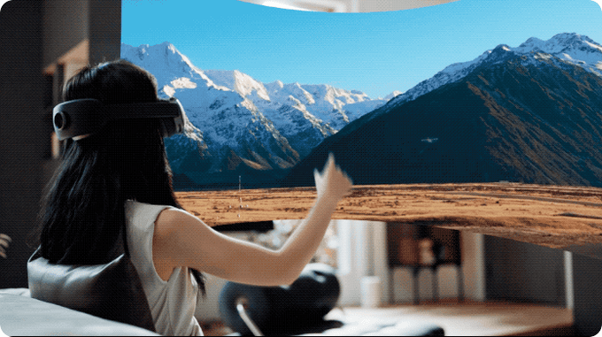 Kính MR trông giống Vision Pro nhưng giá bằng 1 nửa, màn micro-OLED 8K, cấu hình siêu mạnh để chơi game AAA- Ảnh 5. Kính MR trông giống Vision Pro nhưng giá bằng 1 nửa, màn micro-OLED 8K, cấu hình siêu mạnh để chơi game AAA- Ảnh 5.