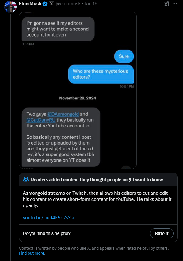 Elon Musk cay c&uacute; khi bị chỉ tr&iacute;ch kỹ năng chơi game, &ocirc;ng l&ecirc;n X đăng b&agrave;i &ldquo;b&oacute;c phốt&rdquo; nhưng lại bị cộng đồng &ldquo;check VAR&rdquo;- Ảnh 7.