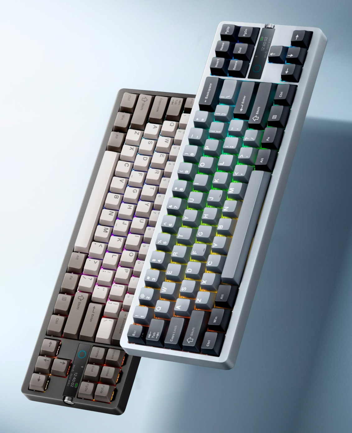 Xiaomi ra mắt bàn phím cơ không dây MK71 Pro: Switch do Xiaomi tùy biến, cấu trúc Gasket giảm tiếng ồn, có cả màn hình LCD, pin 7.800mAh, giá chỉ hơn 1 triệu đồng- Ảnh 6. Xiaomi ra mắt bàn phím cơ không dây MK71 Pro: Switch do Xiaomi tùy biến, cấu trúc Gasket giảm tiếng ồn, có cả màn hình LCD, pin 7.800mAh, giá chỉ hơn 1 triệu đồng- Ảnh 6.