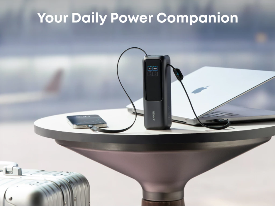 Ra mắt pin dự phòng Anker công suất khủng 165W cho laptop, có mẫu sạc không dây siêu mỏng cực hợp iPhone Air- Ảnh 1. Ra mắt pin dự phòng Anker công suất khủng 165W cho laptop, có mẫu sạc không dây siêu mỏng cực hợp iPhone Air- Ảnh 1.
