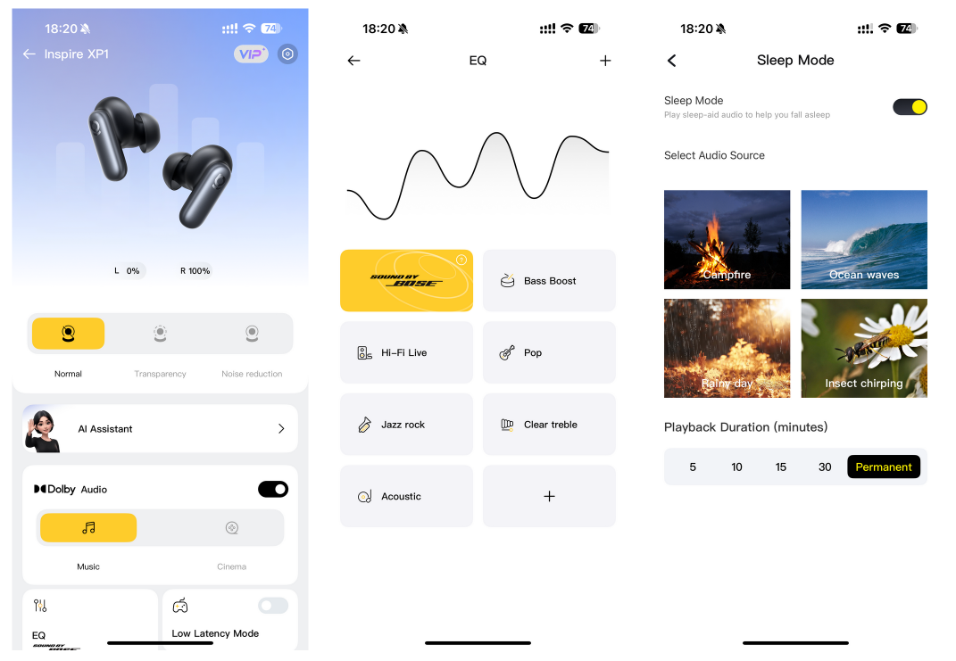 Đánh giá Baseus Inspire XH1, XP1, XC1: Bộ ba tai nghe “Sound by Bose” bất ngờ về chất âm và độ thoải mái- Ảnh 5. Đánh giá Baseus Inspire XH1, XP1, XC1: Bộ ba tai nghe “Sound by Bose” bất ngờ về chất âm và độ thoải mái- Ảnh 5.