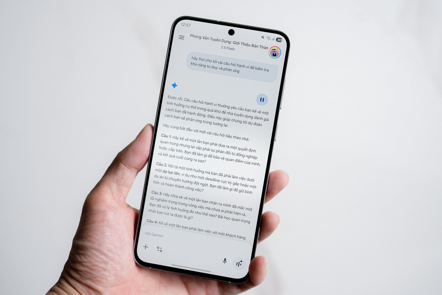 Bạn thử chi&ecirc;u n&agrave;y chưa: Tập dượt phỏng vấn tuyển dụng với AI trước khi phỏng vấn thật- Ảnh 3.