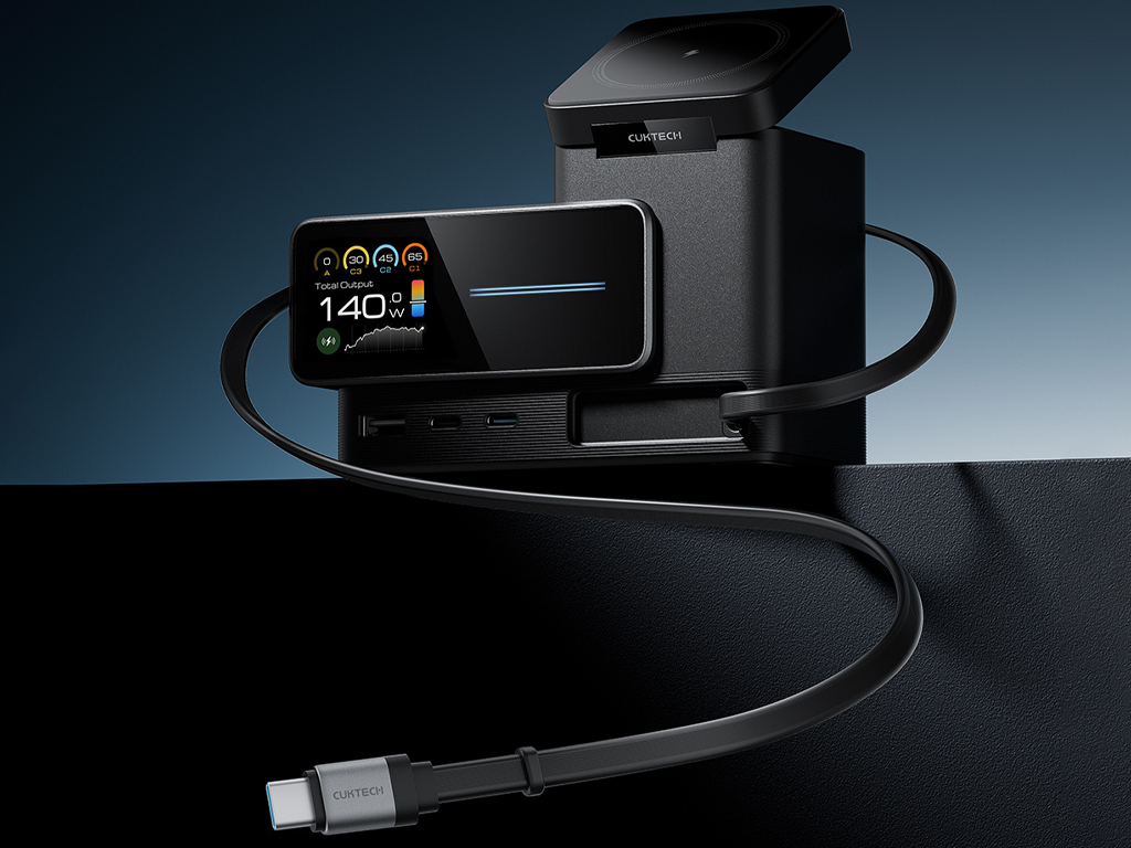 Ra mắt bộ sạc bàn Cuktech 15 Super Charging Station: Sạc nhanh 140W, có sạc không dây kép, giá khoảng 1.65 triệu- Ảnh 1. Ra mắt bộ sạc bàn Cuktech 15 Super Charging Station: Sạc nhanh 140W, có sạc không dây kép, giá khoảng 1.65 triệu- Ảnh 1.