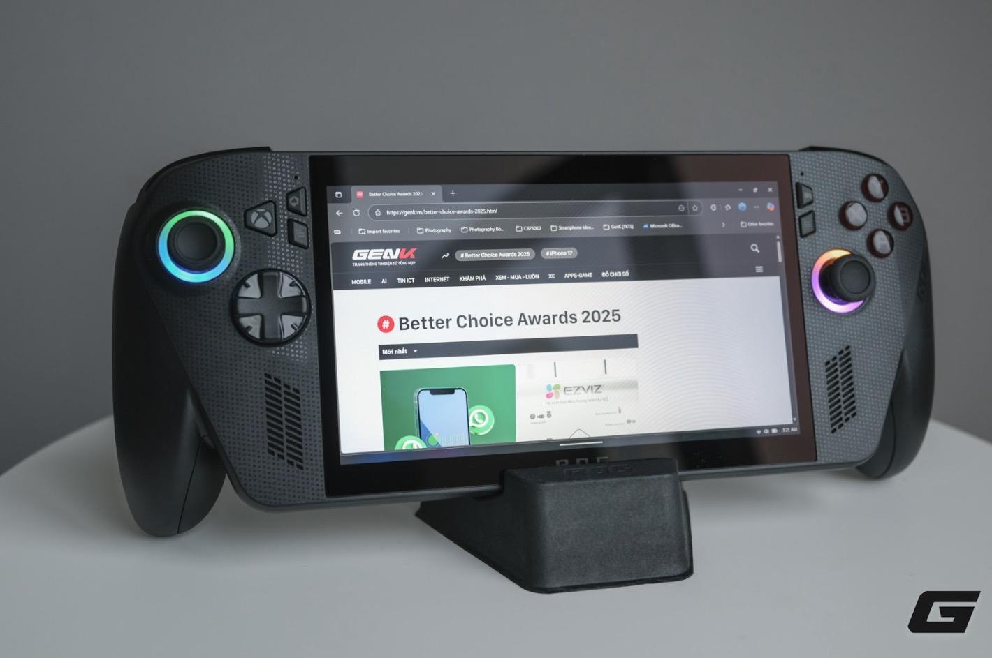 Cận cảnh Asus ROG Xbox Ally X: Sức mạnh Ryzen AI Z2 Extreme, giao diện Xbox UI và trải nghiệm “console di động”- Ảnh 6. Cận cảnh Asus ROG Xbox Ally X: Sức mạnh Ryzen AI Z2 Extreme, giao diện Xbox UI và trải nghiệm “console di động”- Ảnh 6.