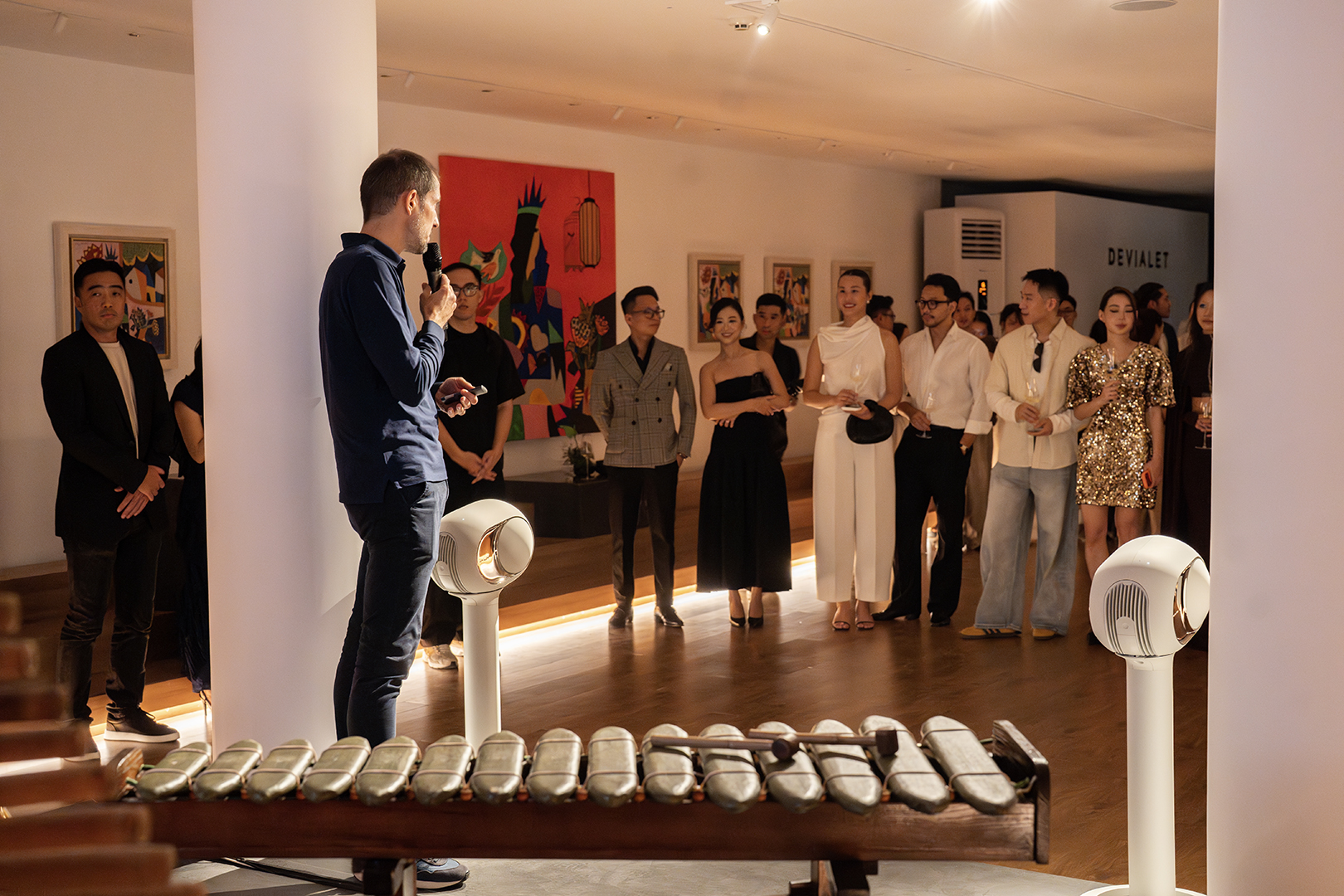 Suboi và 2Pillz xuất hiện tại sự kiện ra mắt dòng loa cao cấp Devialet Phantom Ultimate tại Việt Nam- Ảnh 2. Suboi và 2Pillz xuất hiện tại sự kiện ra mắt dòng loa cao cấp Devialet Phantom Ultimate tại Việt Nam- Ảnh 2.