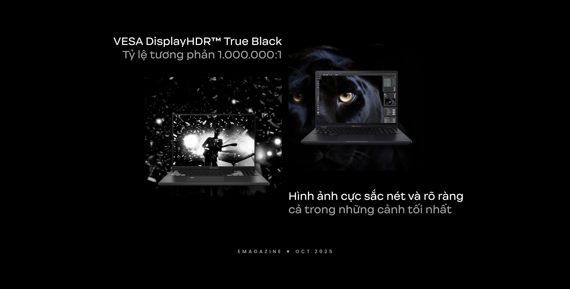 Đầu tư cho tầm nhìn: Vì sao laptop ASUS OLED là lựa chọn thông minh hàng đầu - Ảnh 6. Đầu tư cho tầm nhìn: Vì sao laptop ASUS OLED là lựa chọn thông minh hàng đầu - Ảnh 6.