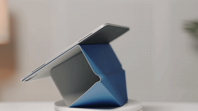 Moft lại g&acirc;y sốt với bao da iPad gập như Origami: N&acirc;ng, xoay, lật ngửa, mỏng nhẹ bền bỉ, ngon - bổ nhưng kh&ocirc;ng rẻ- Ảnh 1.