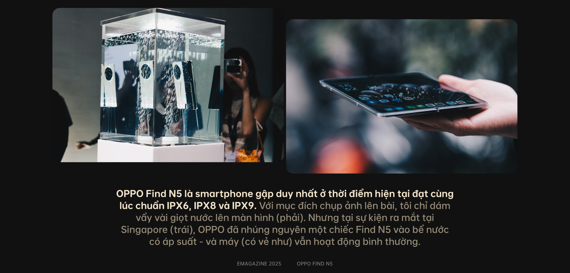 Đánh giá OPPO Find N5: Đơn giản là điện thoại gập tốt nhất thế giới- Ảnh 7. Đánh giá OPPO Find N5: Đơn giản là điện thoại gập tốt nhất thế giới- Ảnh 7.