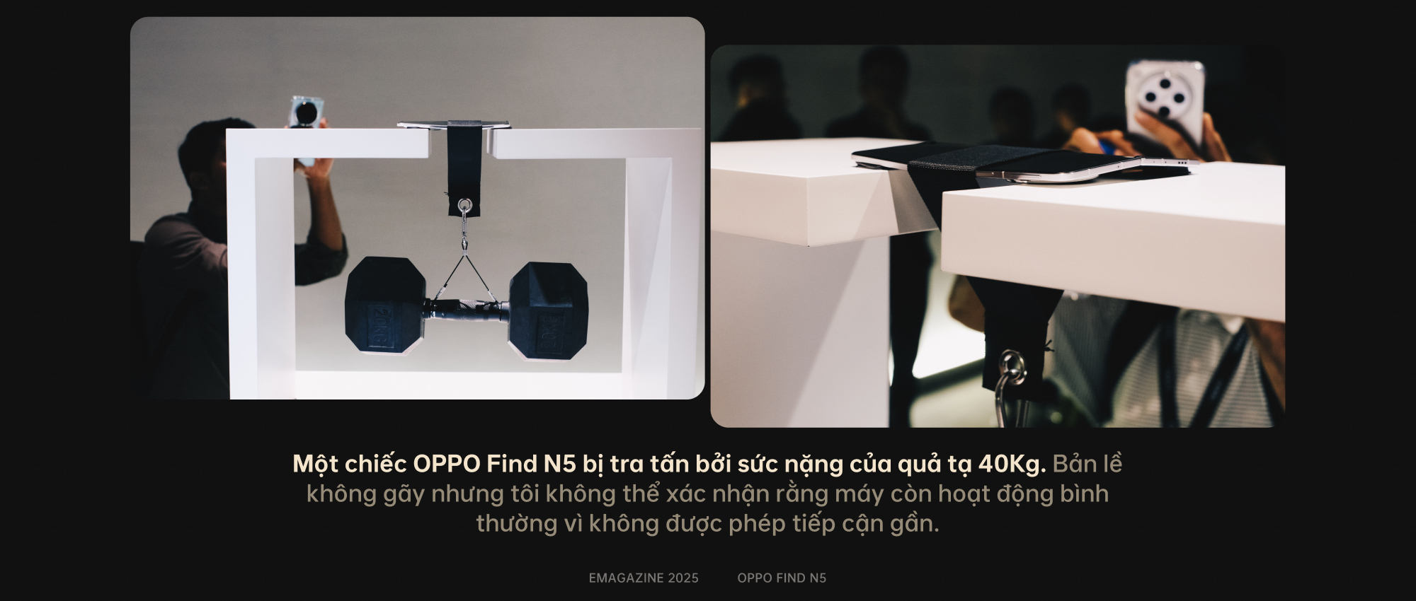 Đánh giá OPPO Find N5: Đơn giản là điện thoại gập tốt nhất thế giới- Ảnh 8. Đánh giá OPPO Find N5: Đơn giản là điện thoại gập tốt nhất thế giới- Ảnh 8.