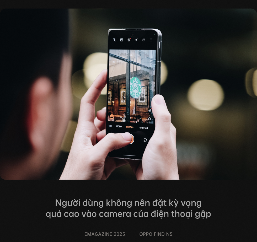 Đánh giá OPPO Find N5: Đơn giản là điện thoại gập tốt nhất thế giới- Ảnh 17. Đánh giá OPPO Find N5: Đơn giản là điện thoại gập tốt nhất thế giới- Ảnh 17.