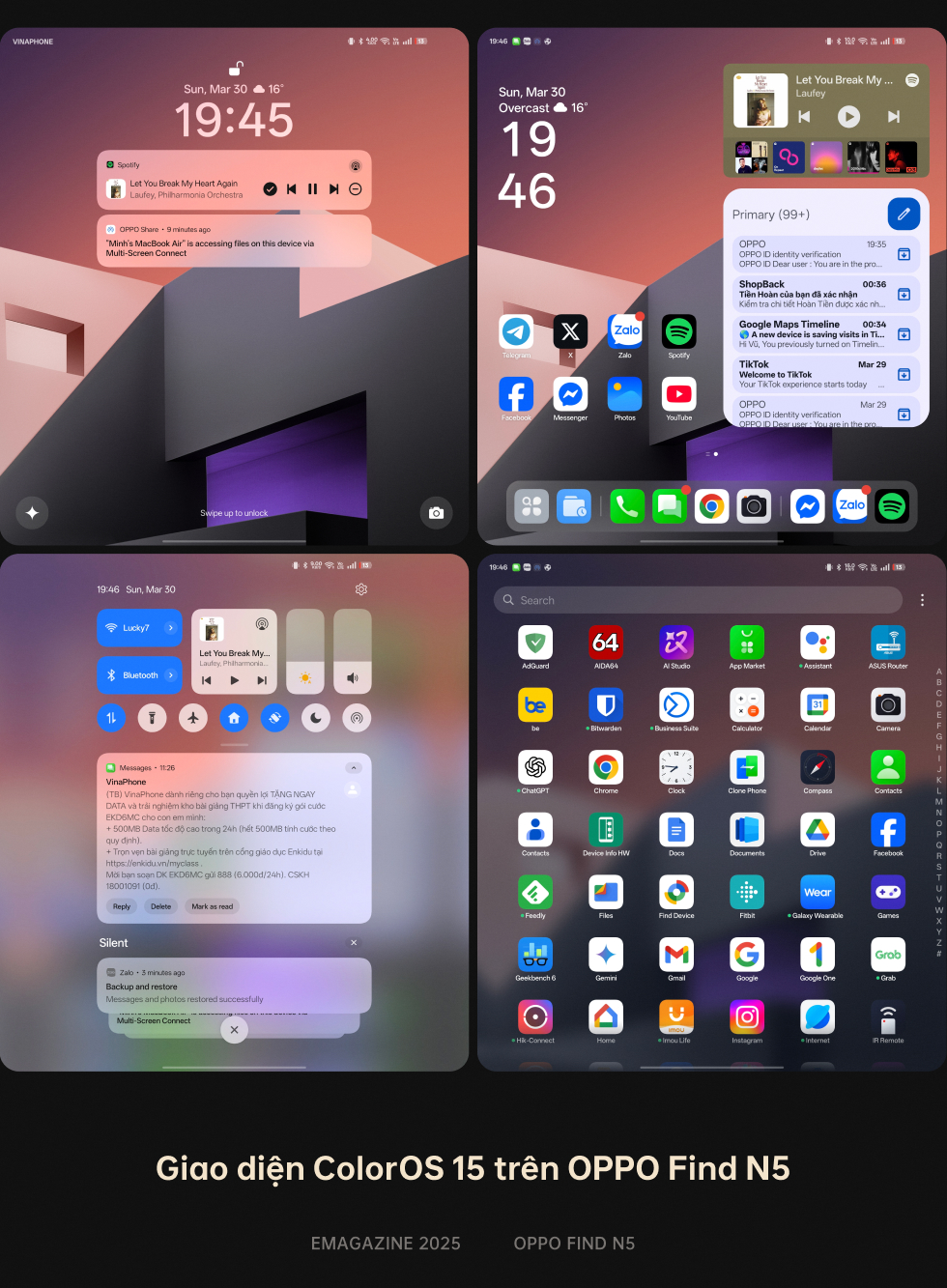 Đánh giá OPPO Find N5: Đơn giản là điện thoại gập tốt nhất thế giới- Ảnh 20. Đánh giá OPPO Find N5: Đơn giản là điện thoại gập tốt nhất thế giới- Ảnh 20.