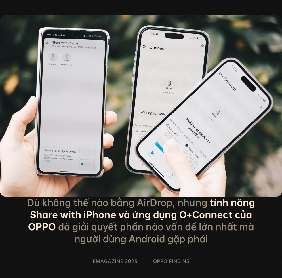 Đánh giá OPPO Find N5: Đơn giản là điện thoại gập tốt nhất thế giới- Ảnh 25. Đánh giá OPPO Find N5: Đơn giản là điện thoại gập tốt nhất thế giới- Ảnh 25.