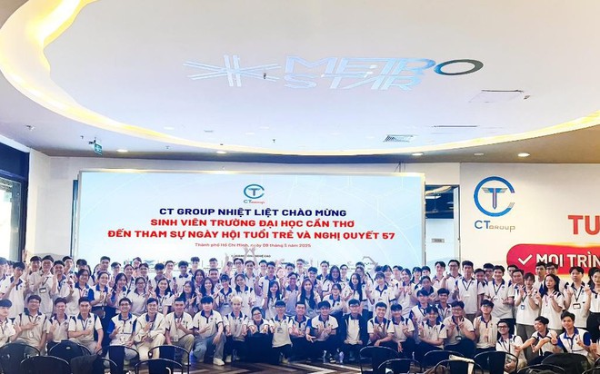 150 sinh viên xuất sắc đại học Cần Thơ vượt 180 km đến thăm CT Innovation Hub- Ảnh 1. 150 sinh viên xuất sắc đại học Cần Thơ vượt 180 km đến thăm CT Innovation Hub- Ảnh 1.