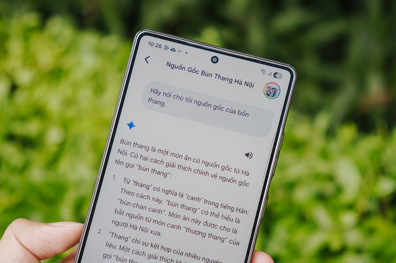Kh&aacute;m ph&aacute; chiều s&acirc;u ẩm thực Việt c&ugrave;ng Galaxy S25 v&agrave; Gemini Live- Ảnh 3.