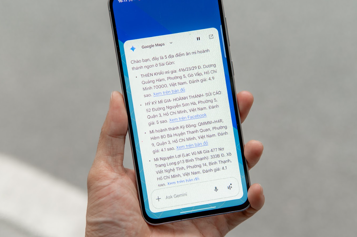 Đi để nếm, để nhớ v&agrave; để nấu: H&agrave;nh tr&igrave;nh ẩm thực với Galaxy A56 5G v&agrave; Gemini Live- Ảnh 5.