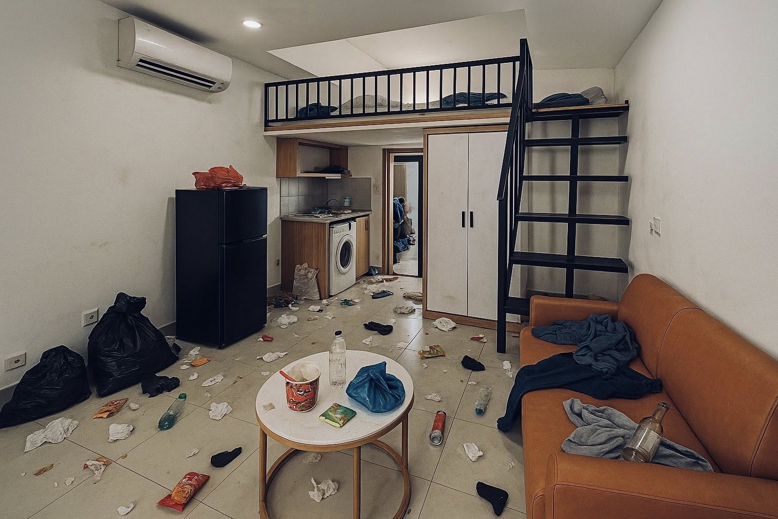 Dùng AI để dựng kịch bản một vụ bùng tiền phòng trọ, bỏ trốn ở Hà Nội gây bức xúc- Ảnh 2. Dùng AI để dựng kịch bản một vụ bùng tiền phòng trọ, bỏ trốn ở Hà Nội gây bức xúc- Ảnh 2.