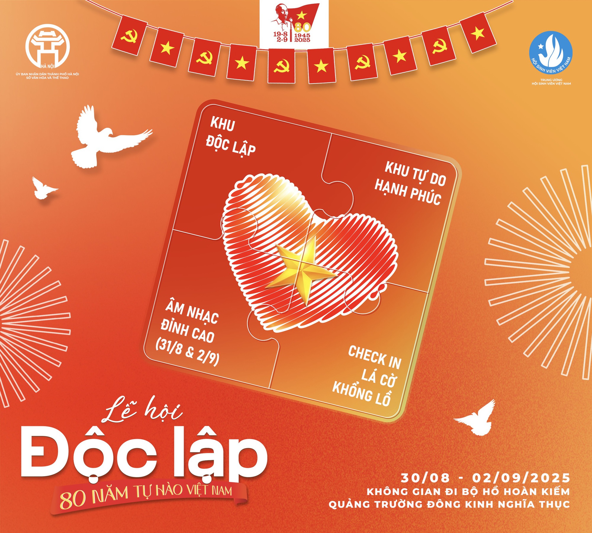 Đêm nhạc sắc màu kết nối quá khứ và hiện đại tại Lễ Hội Độc Lập - 80 Năm Tự Hào Việt Nam- Ảnh 5. Đêm nhạc sắc màu kết nối quá khứ và hiện đại tại Lễ Hội Độc Lập - 80 Năm Tự Hào Việt Nam- Ảnh 5.