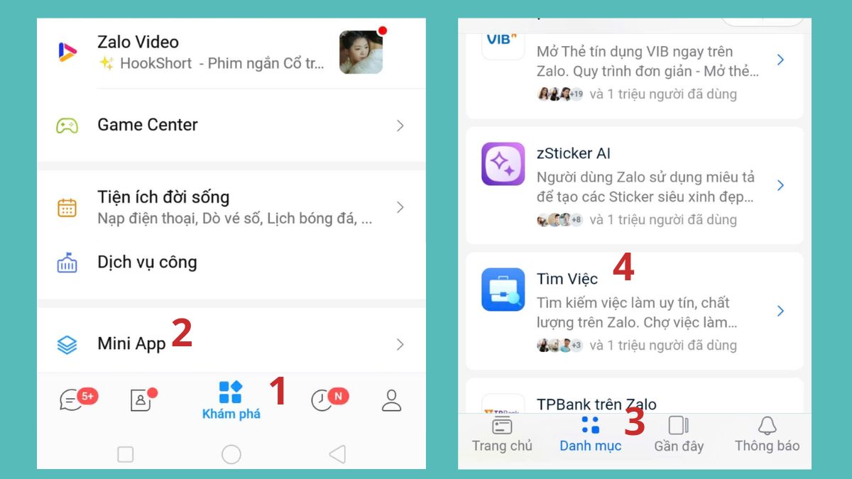 Dùng Zalo đã lâu nhưng nhiều người không biết tính năng này: Thất nghiệp hay muốn Dùng Zalo đã lâu nhưng nhiều người không biết tính năng này: Thất nghiệp hay muốn