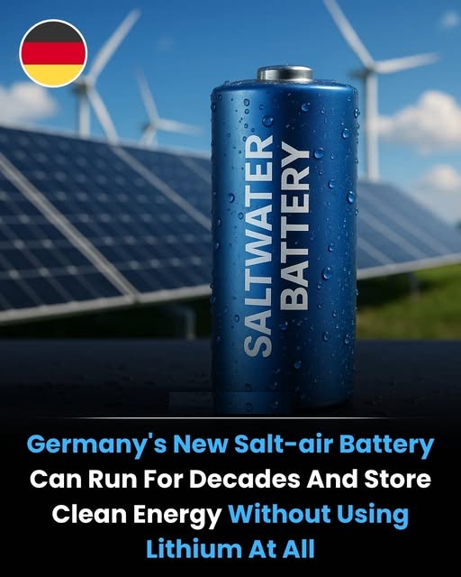 Đức c&ocirc;ng bố đột ph&aacute; pin muối-kh&iacute;: Lời giải bền vững cho b&agrave;i to&aacute;n năng lượng to&agrave;n cầu thay thế Lithium - Ảnh 1.