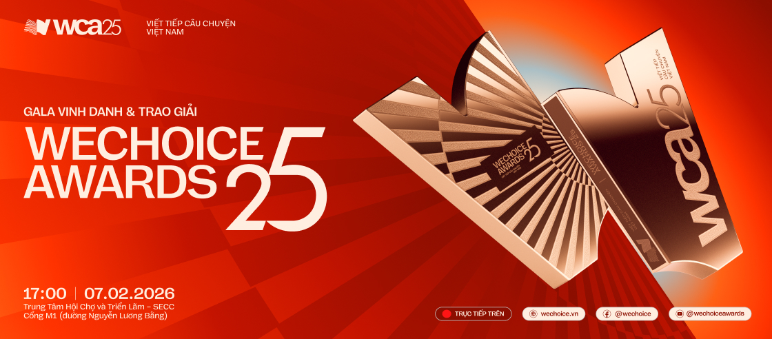 WeChoice Awards 2025 cảm ơn các đơn vị đồng hành cùng “Viết tiếp câu chuyện Việt Nam”- Ảnh 6. WeChoice Awards 2025 cảm ơn các đơn vị đồng hành cùng “Viết tiếp câu chuyện Việt Nam”- Ảnh 6.
