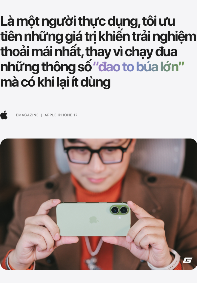 Smartphone of the Year: iPhone 17 và giá trị của một bản nâng cấp thực sự - Ảnh 5.