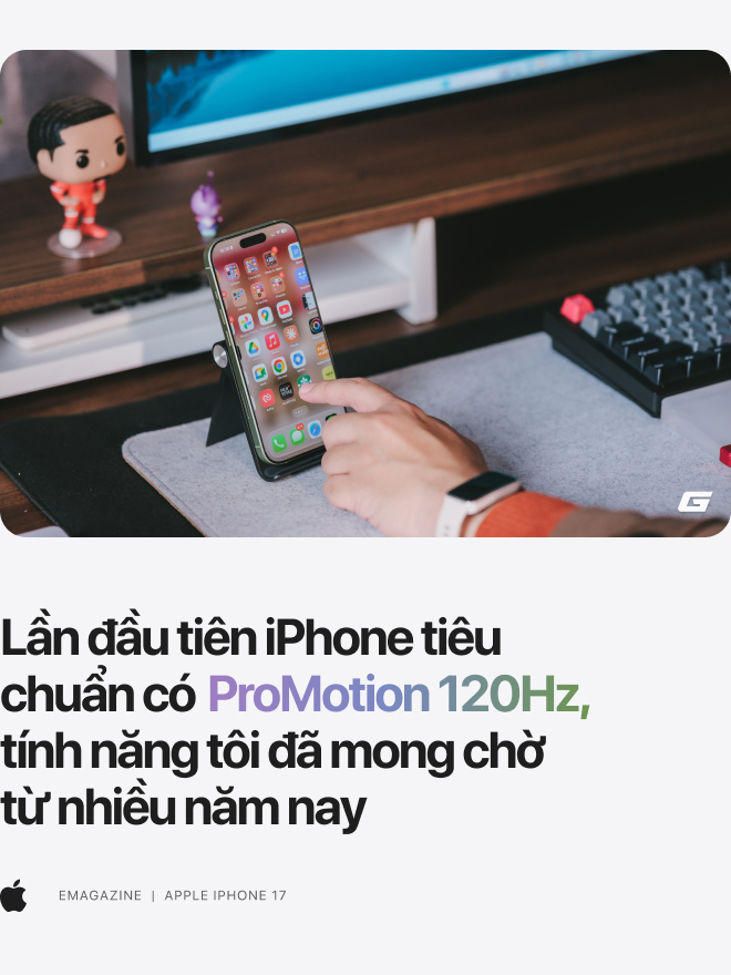 Smartphone of the Year: iPhone 17 và giá trị của một bản nâng cấp thực sự - Ảnh 7.