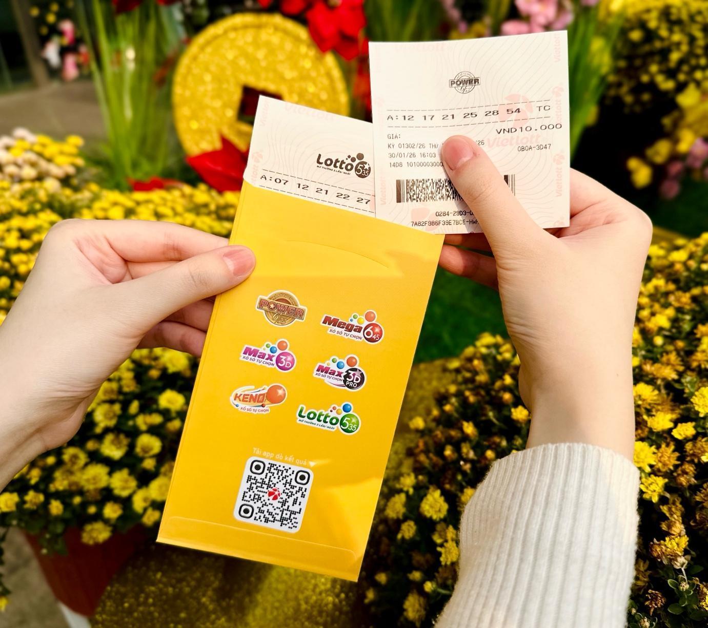 Triệu câu chuyện may mắn: Khi vé số Vietlott trở thành lì xì thời đại mới - Ảnh 1. Triệu câu chuyện may mắn: Khi vé số Vietlott trở thành lì xì thời đại mới - Ảnh 1.