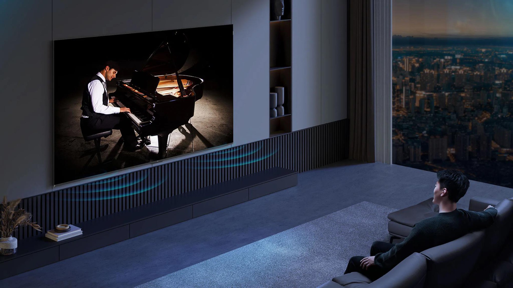 Xu hướng TV 2026: Khi màn hình lớn và công nghệ QD-Mini LED phổ cập phòng khách Việt - Ảnh 2. Xu hướng TV 2026: Khi màn hình lớn và công nghệ QD-Mini LED phổ cập phòng khách Việt - Ảnh 2.