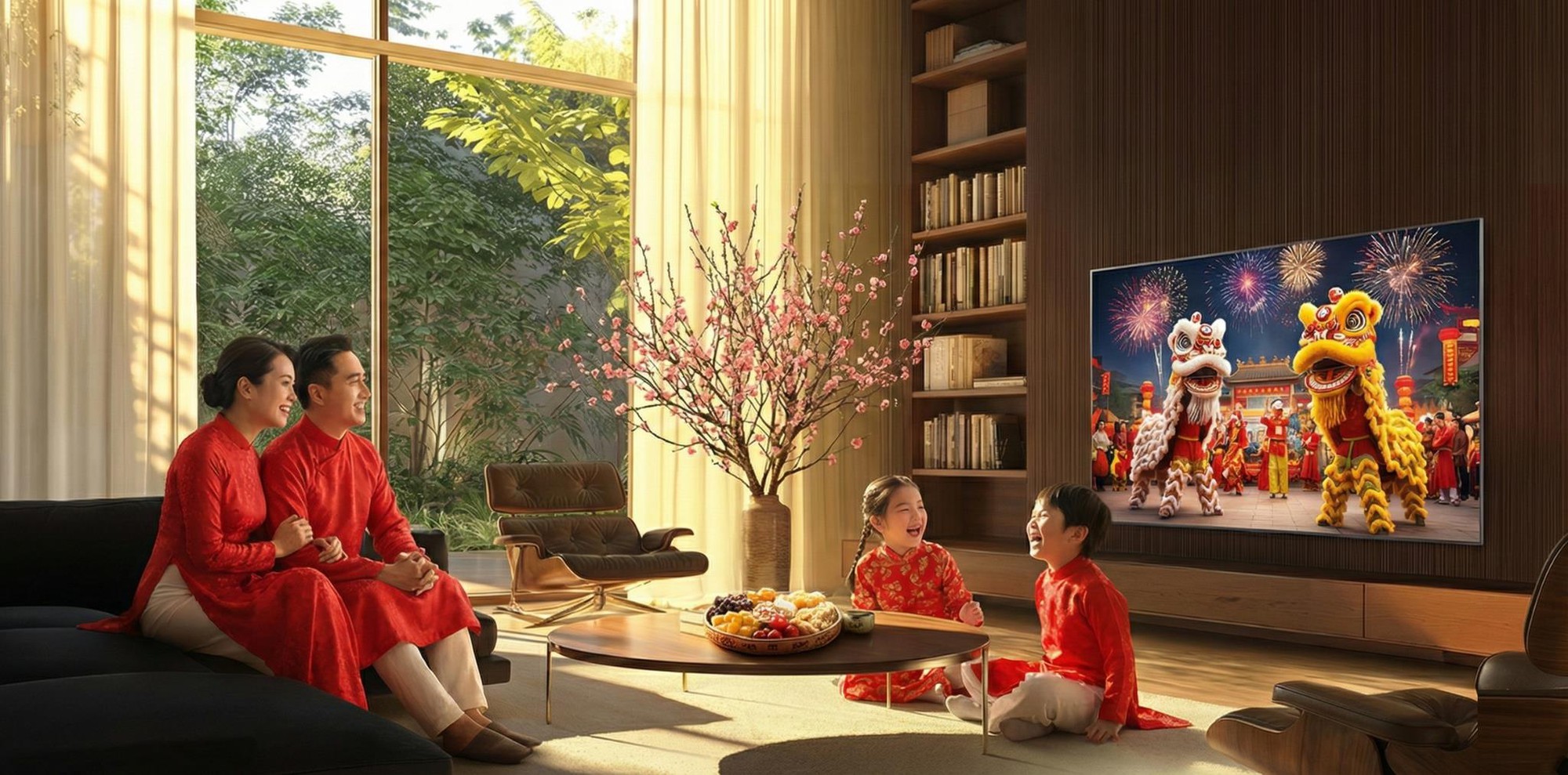 Xu hướng TV 2026: Khi màn hình lớn và công nghệ QD-Mini LED phổ cập phòng khách Việt - Ảnh 3. Xu hướng TV 2026: Khi màn hình lớn và công nghệ QD-Mini LED phổ cập phòng khách Việt - Ảnh 3.