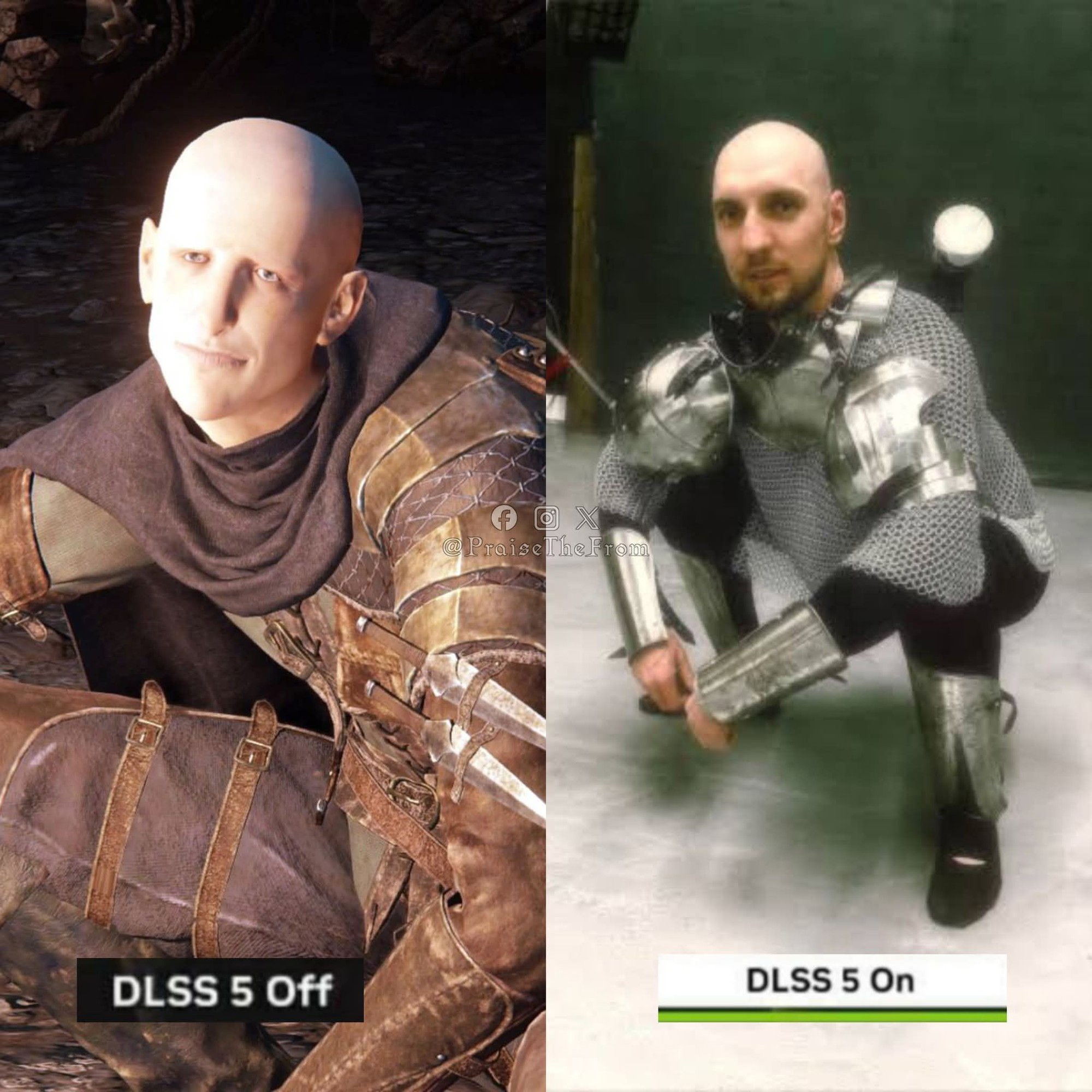 Game thủ chê công nghệ DLSS 5 của NVIDIA là “vô hồn”, bèn chế meme để bộc bạch cảm xúc - Ảnh 3. Game thủ chê công nghệ DLSS 5 của NVIDIA là “vô hồn”, bèn chế meme để bộc bạch cảm xúc - Ảnh 3.
