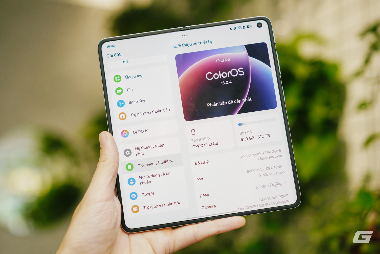 Đánh giá smartphone gập OPPO Find N6: Sự tỉ mỉ trong từng đường nét nhỏ - Ảnh 32.