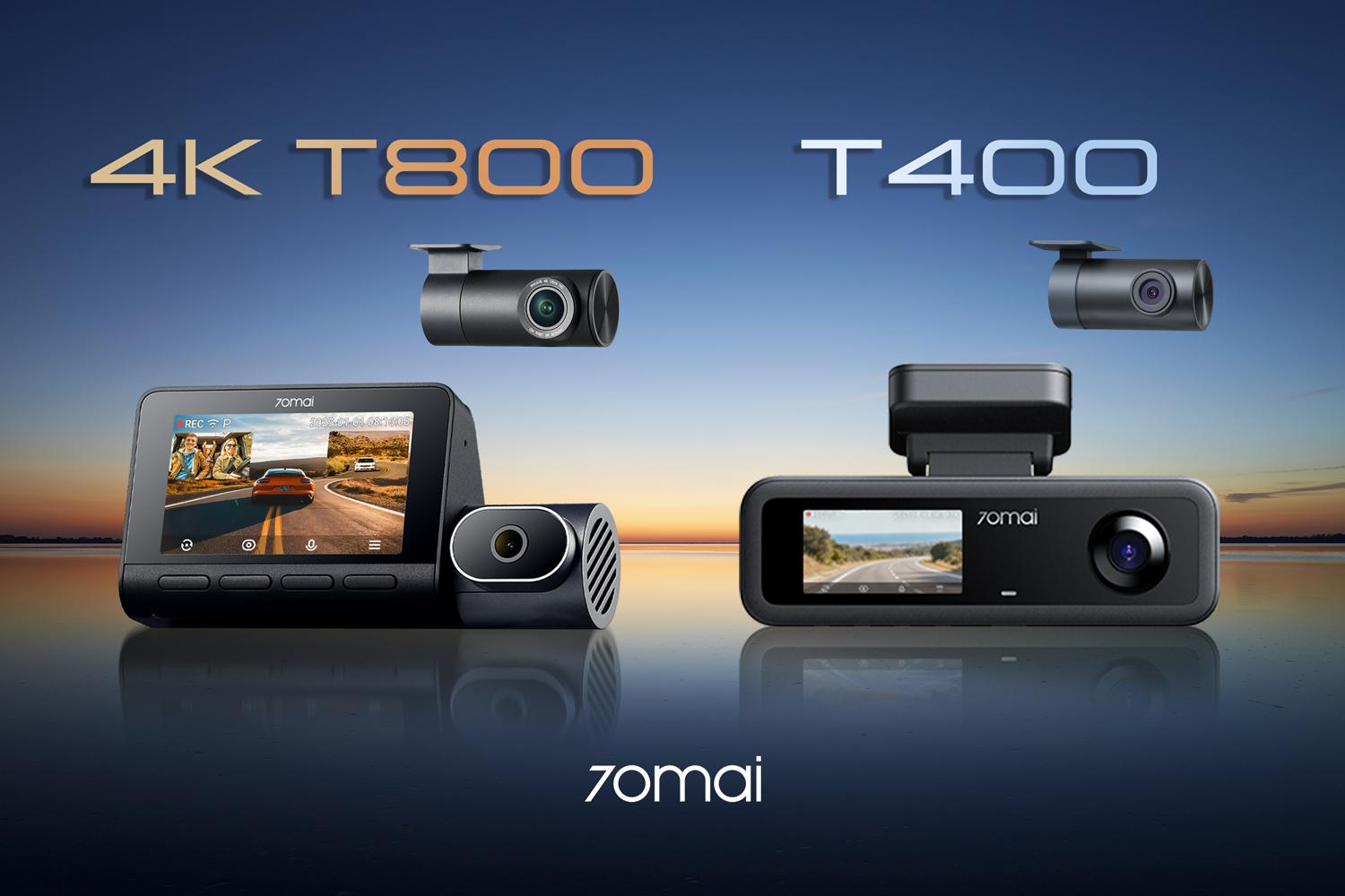 70mai ra mắt bộ đôi camera hành trình 3 kênh 4K T800 và T400 tại Việt Nam - Ảnh 1. 70mai ra mắt bộ đôi camera hành trình 3 kênh 4K T800 và T400 tại Việt Nam - Ảnh 1.