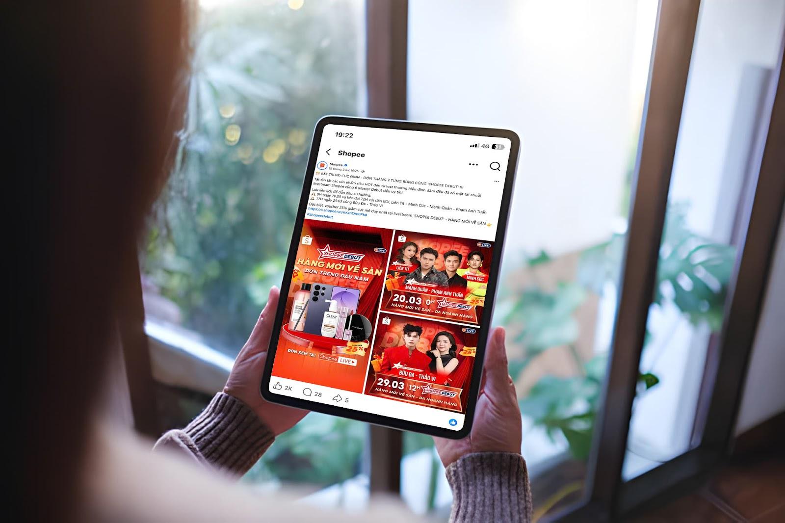 Shopee Debut chuyển “điểm rơi” truyền thông thành tăng trưởng doanh thu cho sản phẩm mới - Ảnh 2. Shopee Debut chuyển “điểm rơi” truyền thông thành tăng trưởng doanh thu cho sản phẩm mới - Ảnh 2.