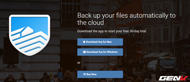 
Arq 5 hiện tại chỉ hỗ trợ Windows v&agrave; Mac n&ecirc;n bạn c&oacute; thể lựa chọn phi&ecirc;n bản ph&ugrave; hợp với hệ điều h&agrave;nh m&igrave;nh đang d&ugrave;ng v&agrave; tiến h&agrave;nh tải về.
