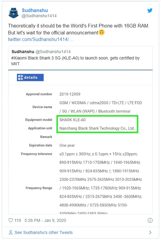 Black Shark 3 sẽ l&agrave; smartphone đầu ti&ecirc;n tr&ecirc;n thế giới được trang bị 16GB RAM - Ảnh 2.