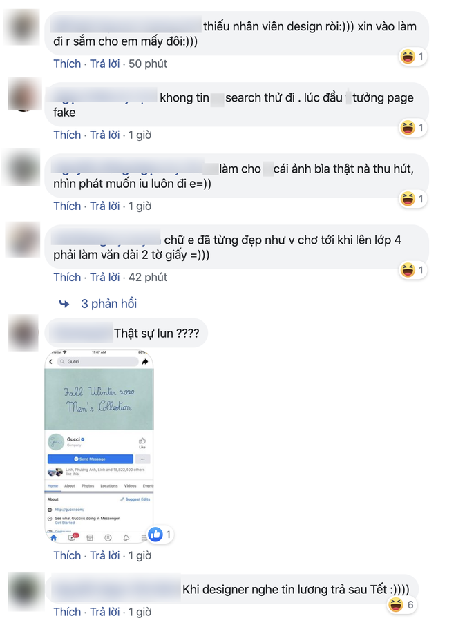 Gucci “chơi lầy” treo avatar và cover viết nguệch ngoạc, dân tình bình luận: Chắc designer nghỉ Tết rồi! - Ảnh 8. Gucci “chơi lầy” treo avatar và cover viết nguệch ngoạc, dân tình bình luận: Chắc designer nghỉ Tết rồi! - Ảnh 8.