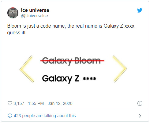 Smartphone m&agrave;n h&igrave;nh gập vỏ s&ograve; của Samsung sẽ c&oacute; t&ecirc;n Galaxy Z Flip - Ảnh 1.