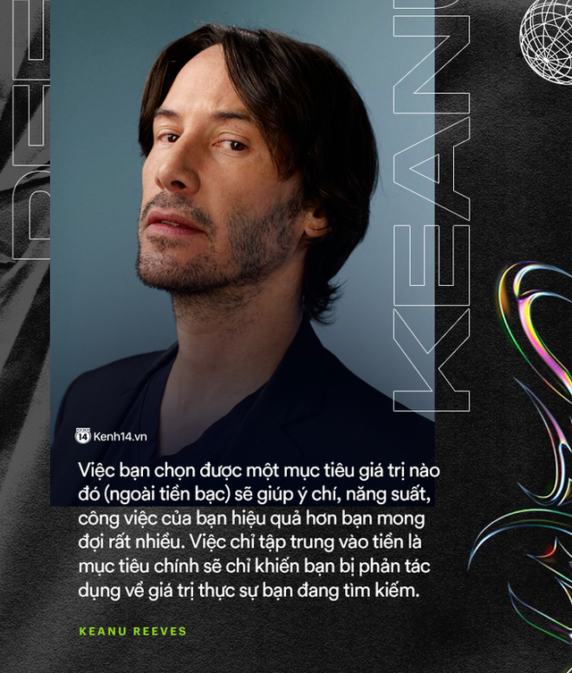 Quan niệm sống về tiền bạc của Keanu Reeves: T&ocirc;i đ&atilde; kiếm được rất nhiều tiền, t&ocirc;i cho đi rất nhiều v&agrave; sống đơn giản. Ta đều biết rằng sức khỏe tốt mới l&agrave; điều quan trọng hơn.&rdquo; - Ảnh 4.