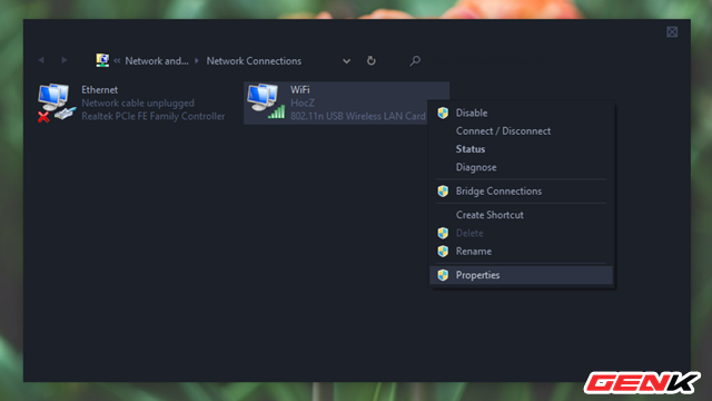 Khắc phục lỗi hiển thị thông báo “No Internet, Secured” gây khó chịu trên Windows 10 - Ảnh 8. Khắc phục lỗi hiển thị thông báo “No Internet, Secured” gây khó chịu trên Windows 10 - Ảnh 8.